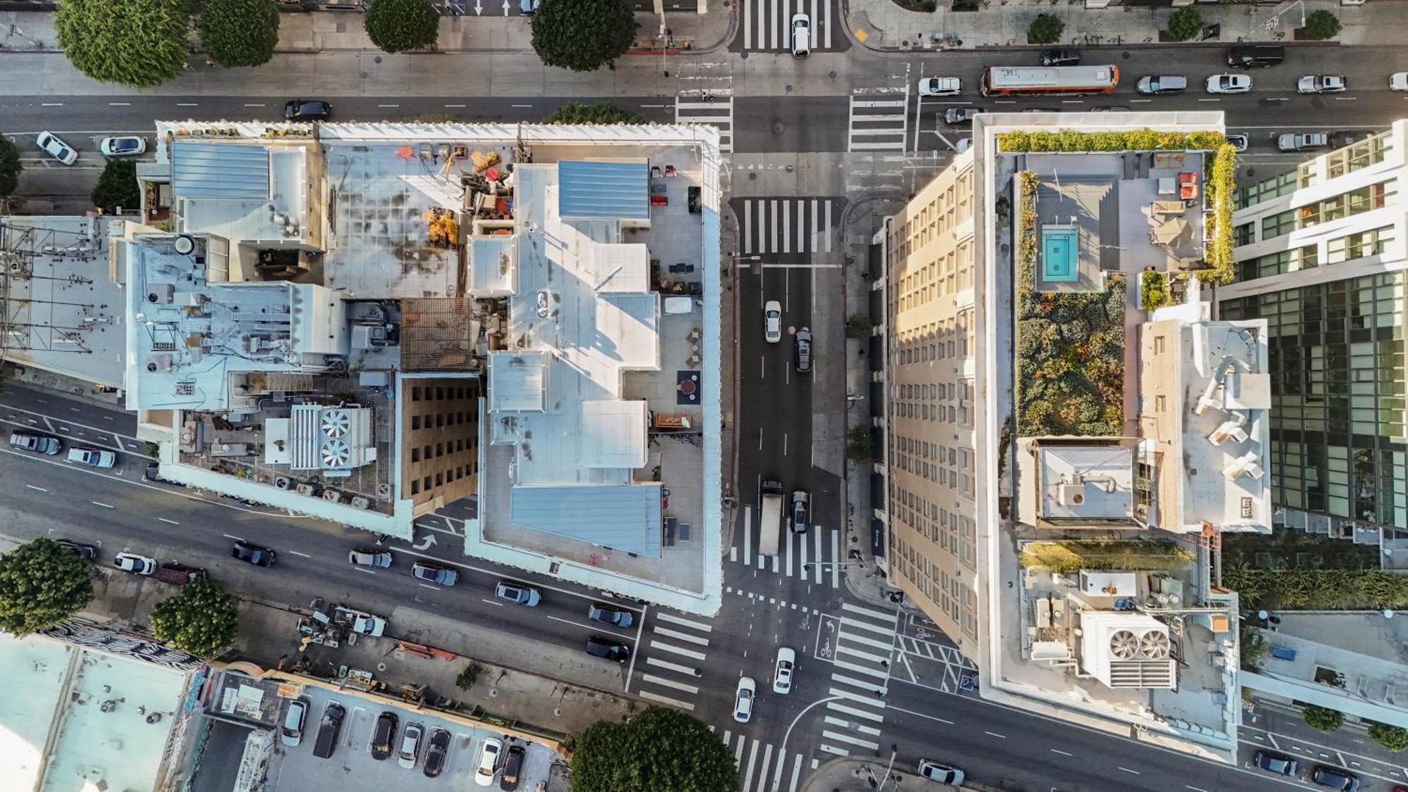 Audemar Boutique Hotel And Apartment Homes Los Angeles Exterior foto